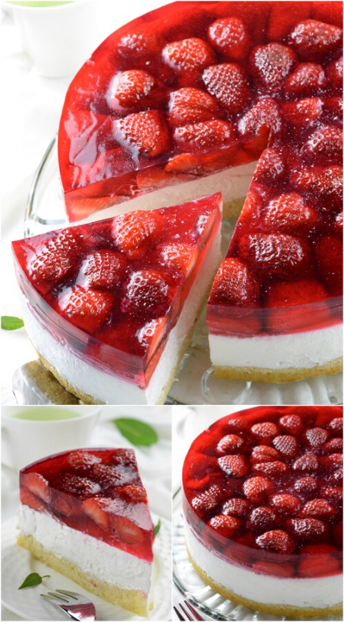 Strawberry Jello Cake