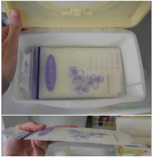 Breastfeeding Milk Storage Container