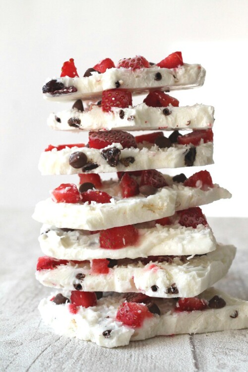 Frozen Yogurt Bark