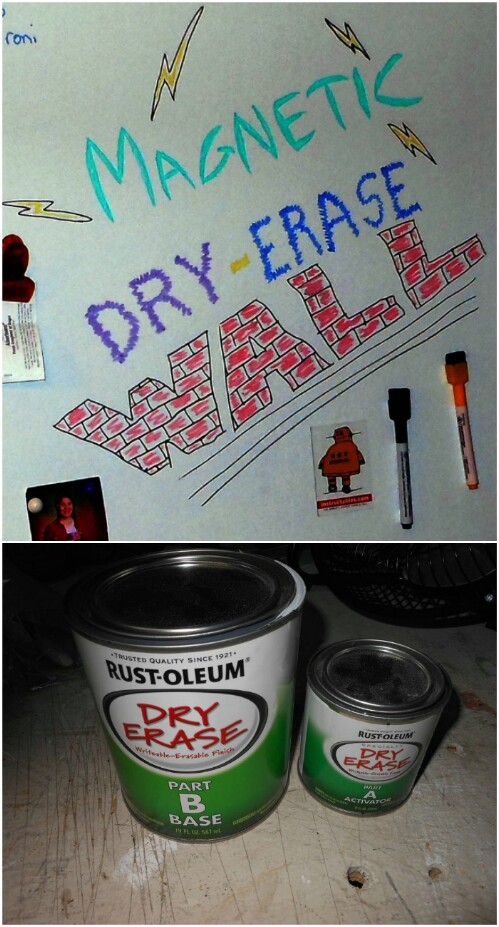 Magnetic Dry Erase Wall