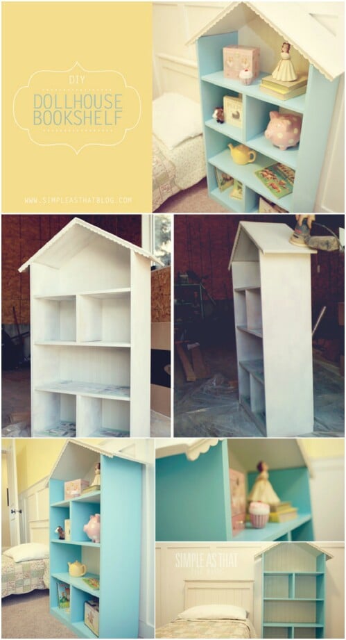 Bookshelf Dollhouse