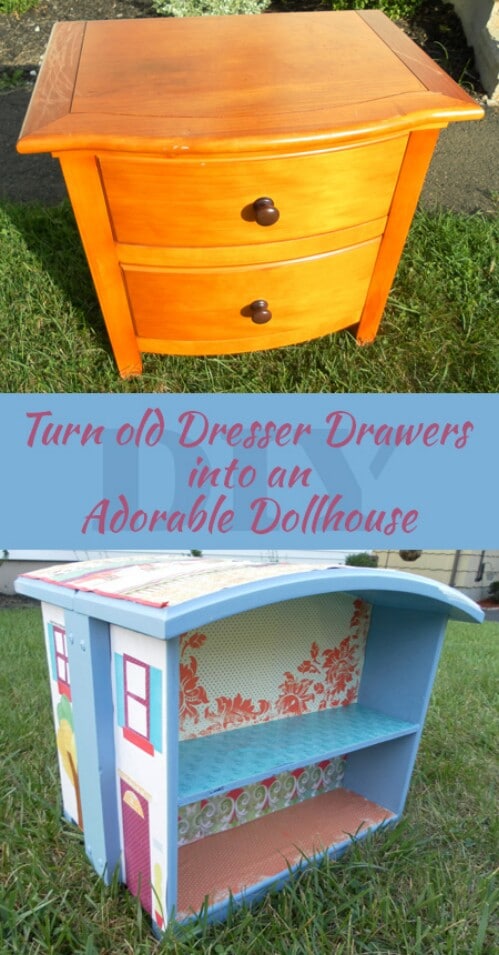 Dresser Drawer Dollhouse
