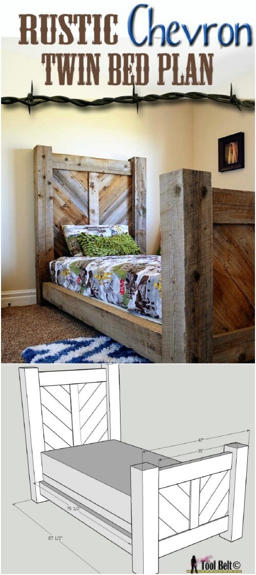 Twin Bed (with Complete Plans!)