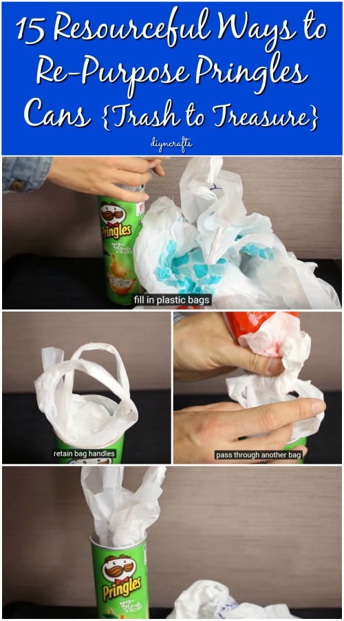 15 Resourceful Ways to Re-Purpose Pringles Cans {Trash to Treasure} - Video