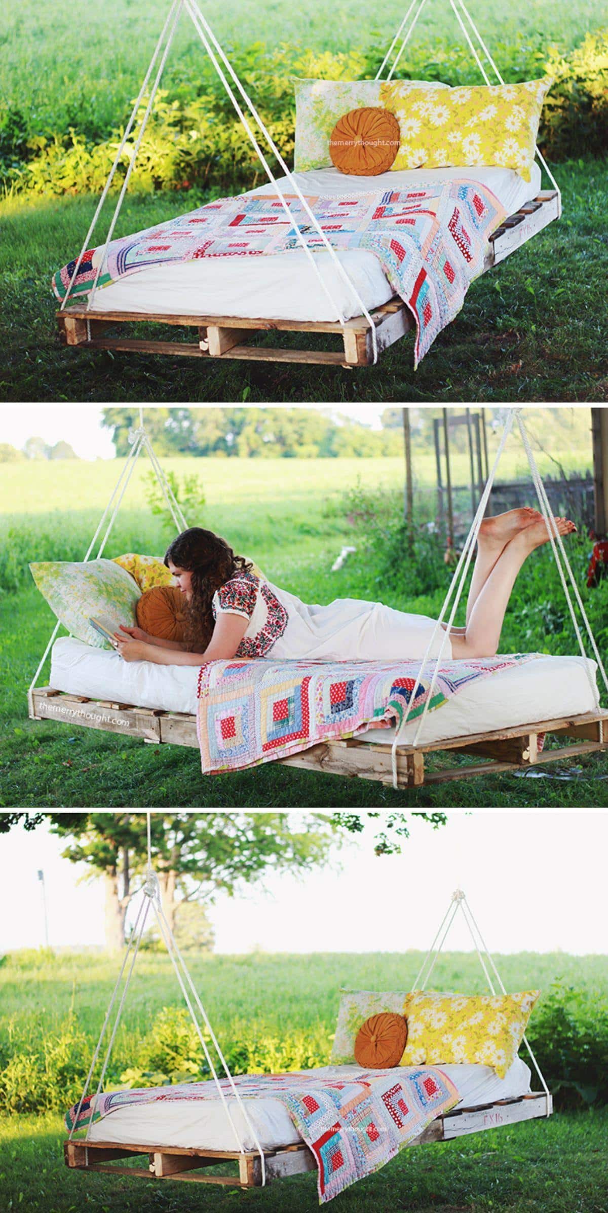 Relaxing Swing Bed