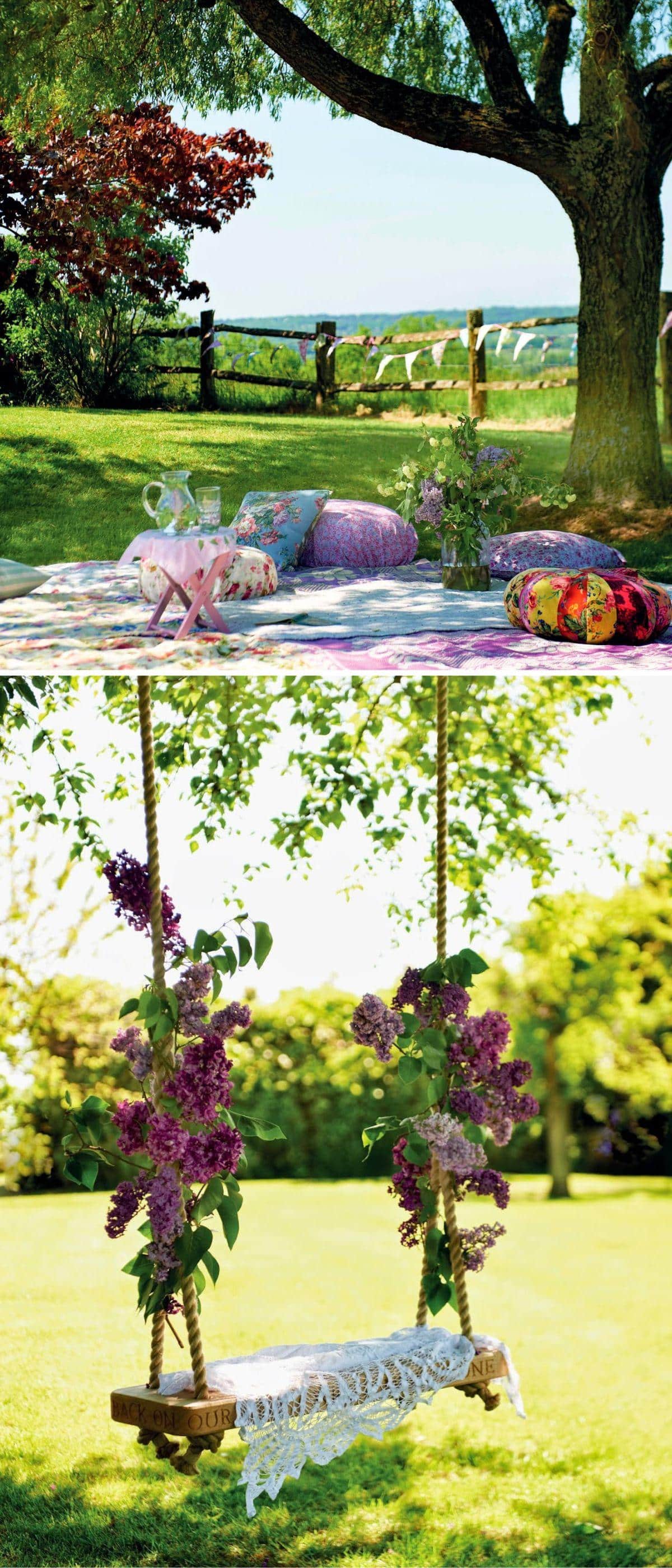 Lilacs and Lace Swing