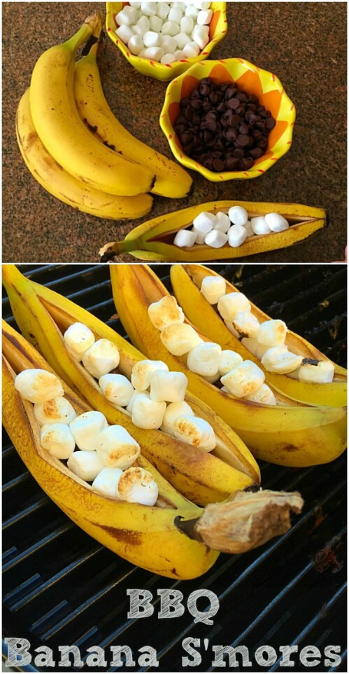 9. Make Banana S’mores