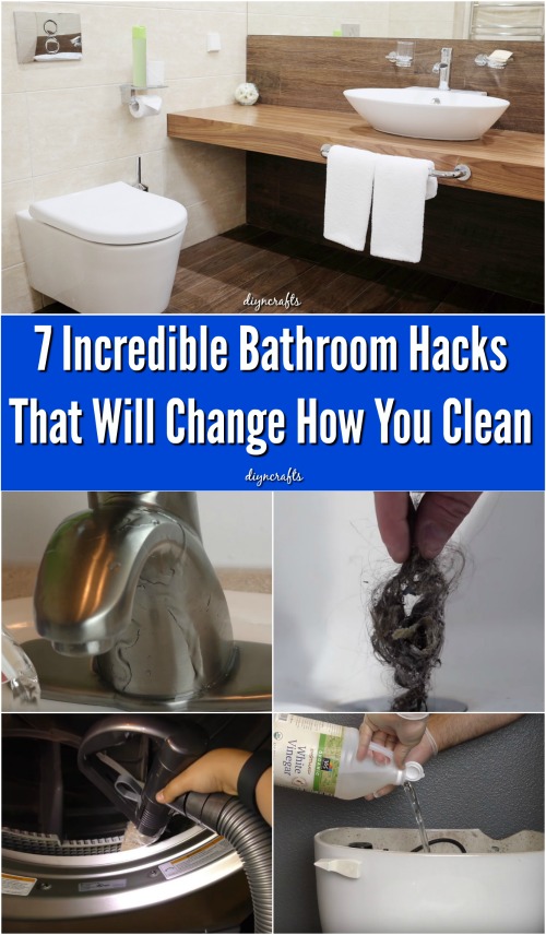 7 Incredible Bathroom Hacks That Will Change How You Clean {Video}