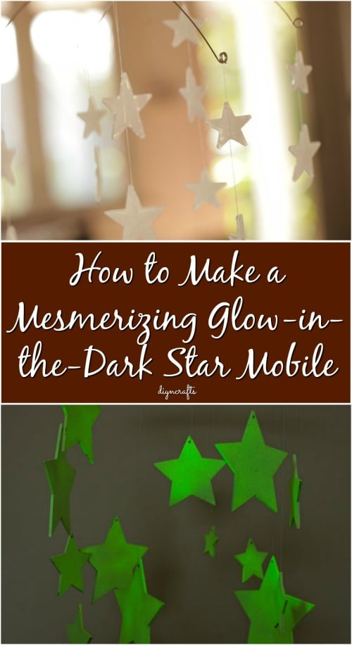 How to Make a Mesmerizing Glow-in-the-Dark Star Mobile {Video}