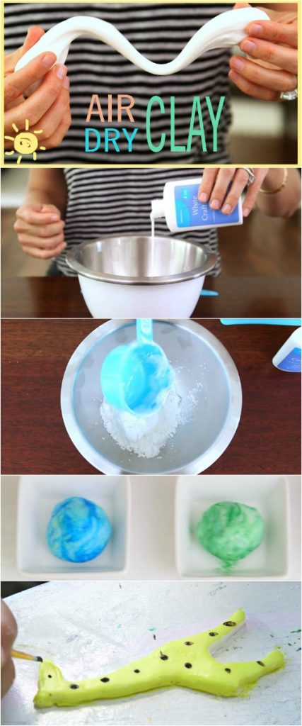 Learn How to Make Super Fun Air Dry Clay for Your Kids - DIY & Crafts