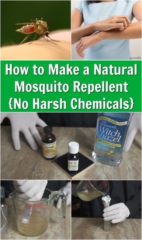 How to Make a Natural Mosquito Repellent {No Harsh Chemicals}
