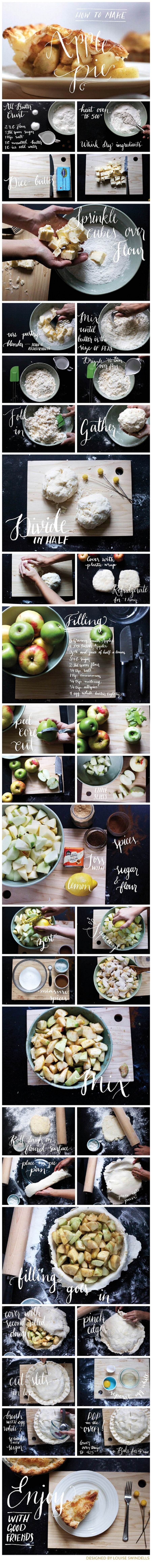 17. Learn how to make an apple pie.