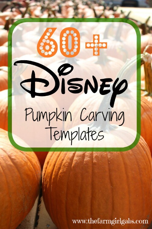 20. Disney Pumpkin Carving Printable Templates