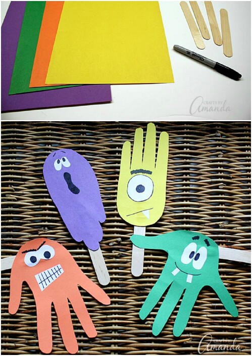 Handprint Puppets