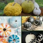 Pumpkin decorating ideas collage