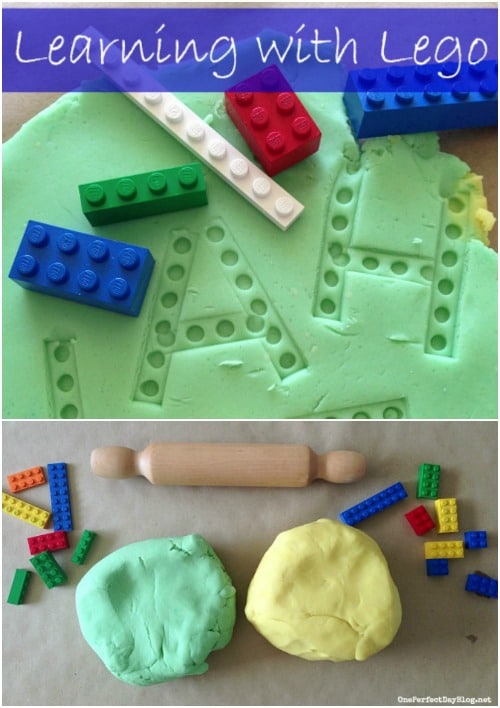 Lego Learning - Fun Playdough Games, Projects, and Activities