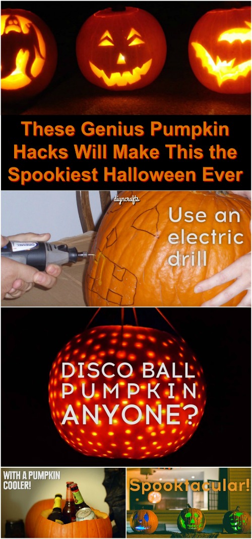 These Genius Pumpkin Hacks Will Make This the Spookiest Halloween Ever {Video}