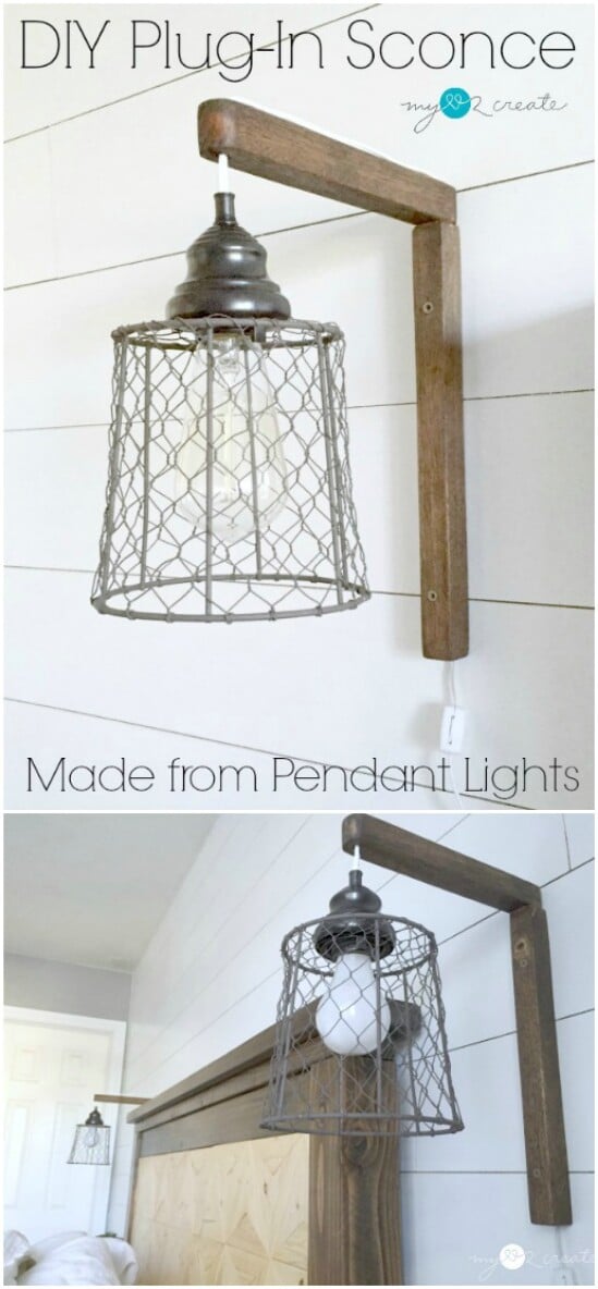 Plug In Sconce From Pendant Lights