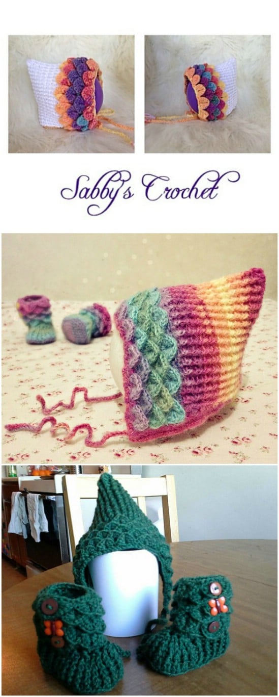 Adorable Pixie Hat And Booties