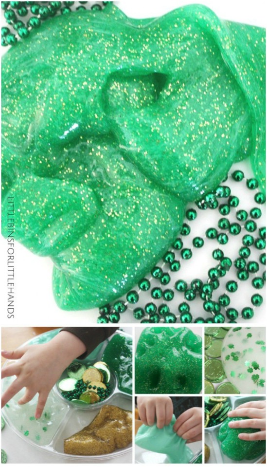 St Patrick’s Day Slime Science Activity