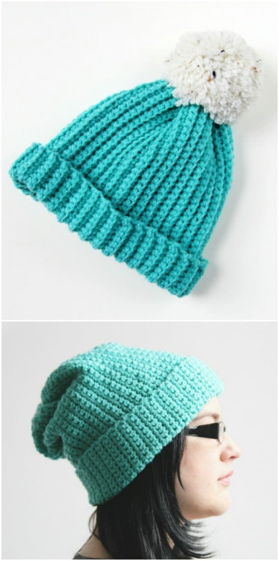Easy Crocheted Hats – Two Ways
