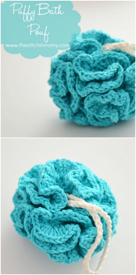 Crocheted Bath Pouf