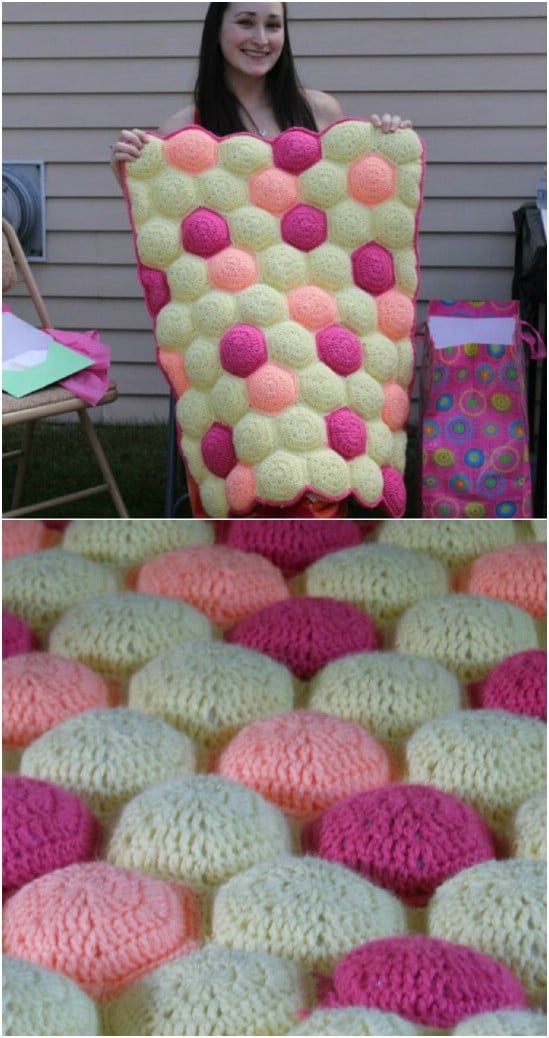 Hexa Puff Quilt