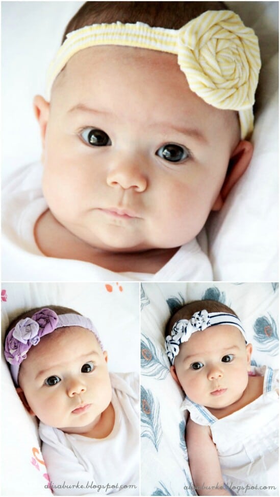 How to wear Baby Headbands