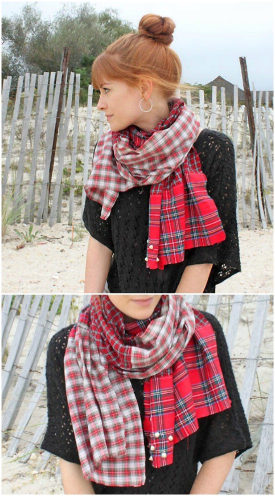 Soft And Cozy Flannel Scarf