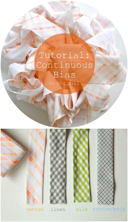 Make Your Own Continuous Bias Tape