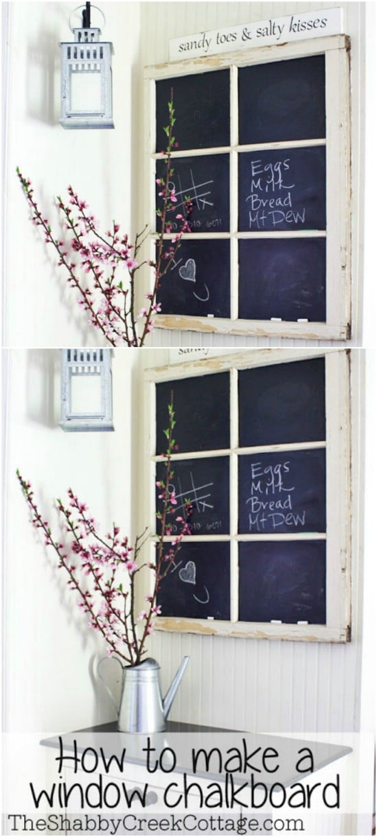Chalkboard Window