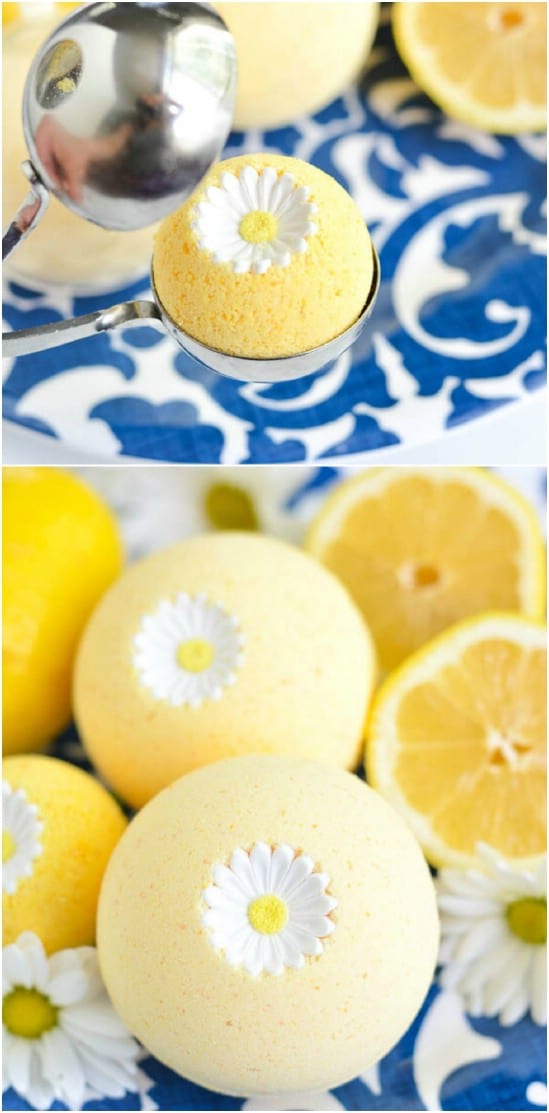 Lemon Bath Bombs