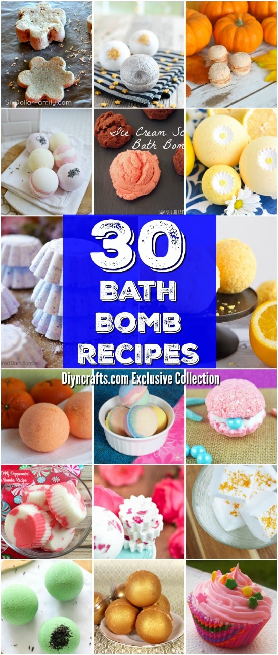 30 Easy Homemade Bath Bomb Recipes For A Relaxing Spa-Like Experience