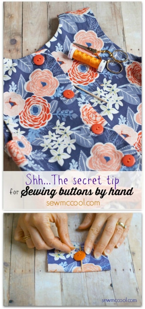 Sewing Buttons By Hand
