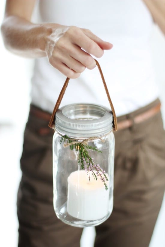 DIY Whimsical Tote Candles