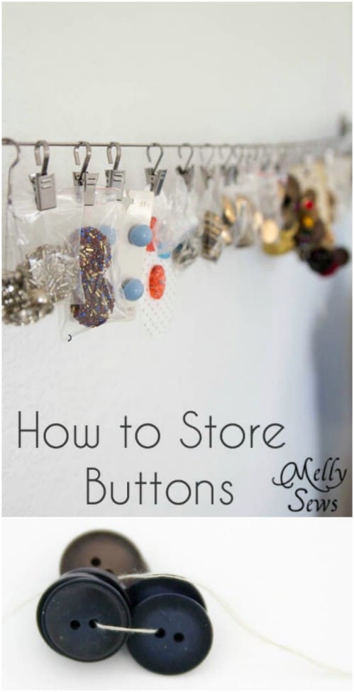 Neatly Store Buttons