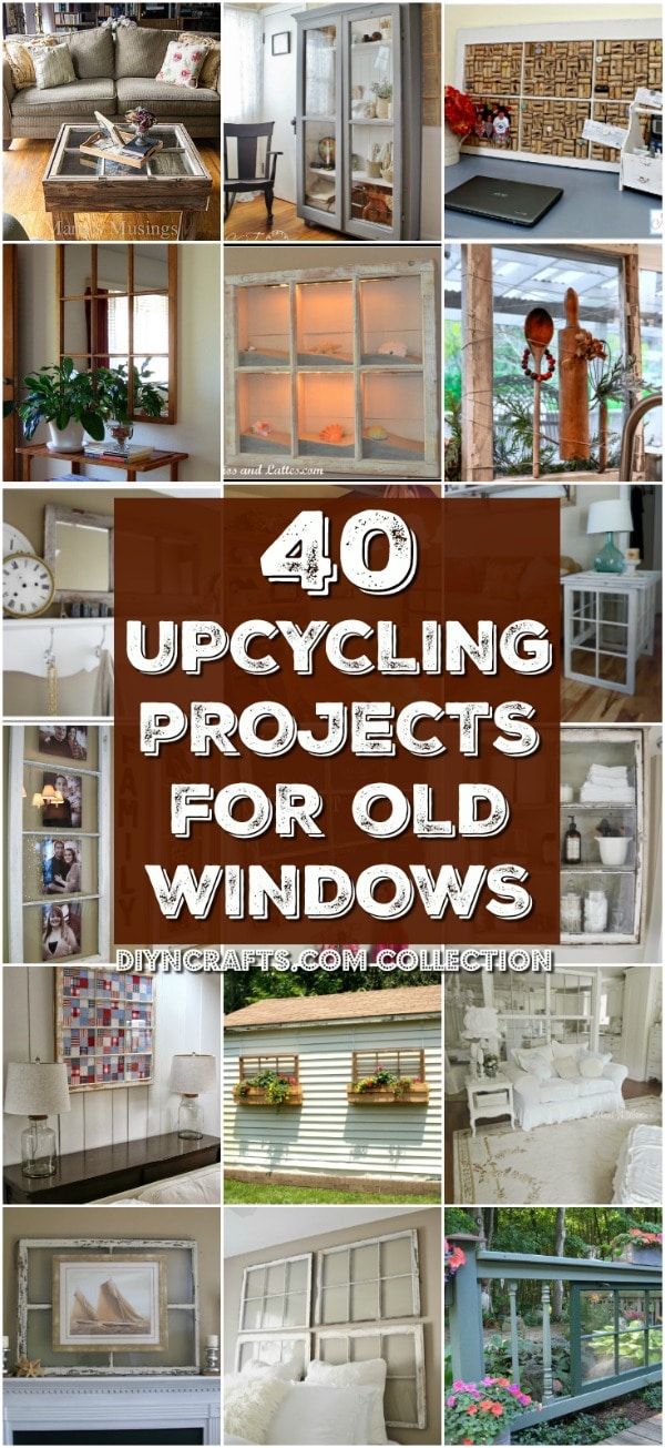 40 Simple Yet Sensational Repurposing Projects For Old Windows - DIY &  Crafts