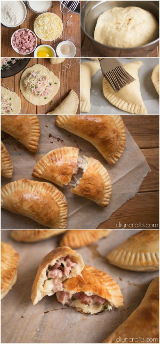 Ham And Cheese Pockets – Hot Pockets Mimic That’s Better Than The Original