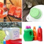 laundry detergent bottles repurpose diy