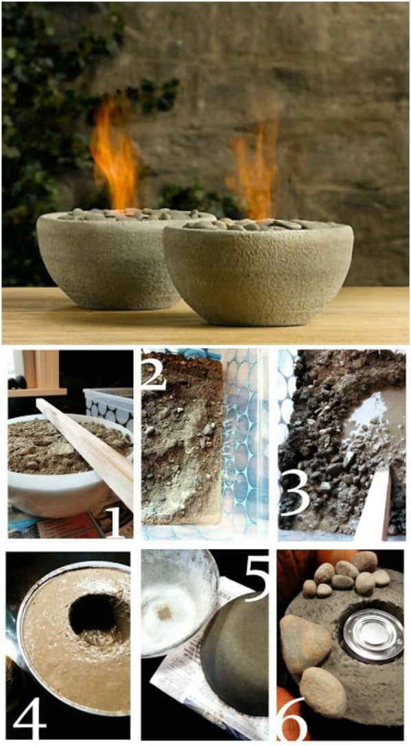 Cheap And Simple Rock Bowl Fire Pit