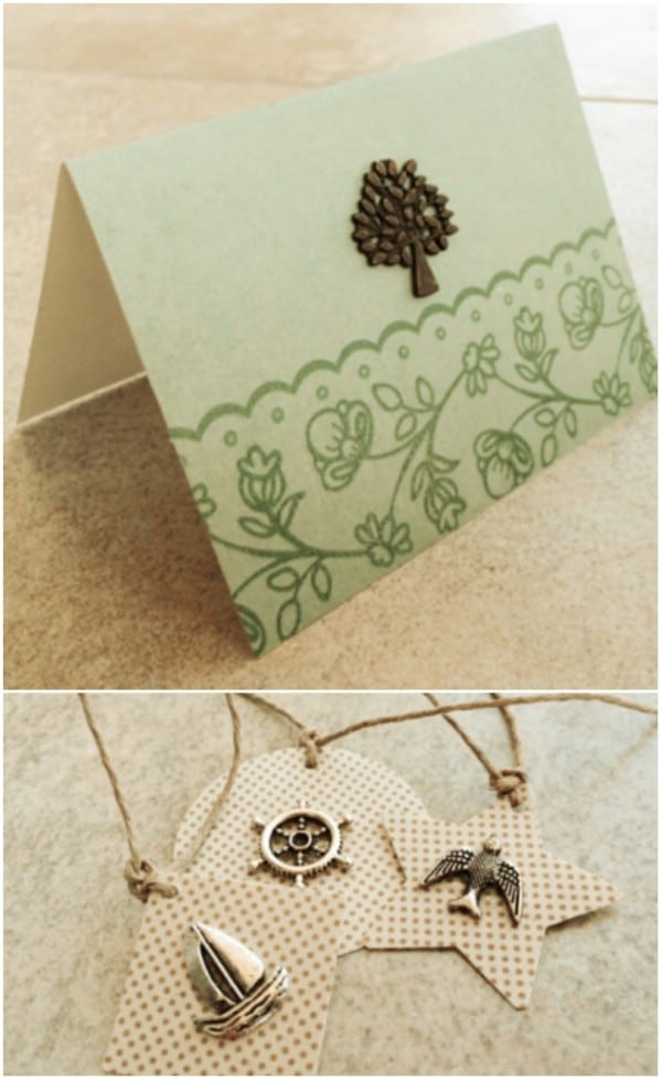 Repurposed Jewelry Gift Tags