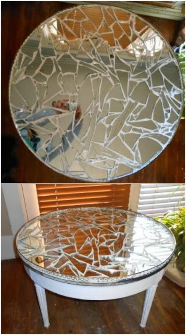 20 Brilliantly Crafty Diy Ideas To Upcycle Broken Mirrors Diy