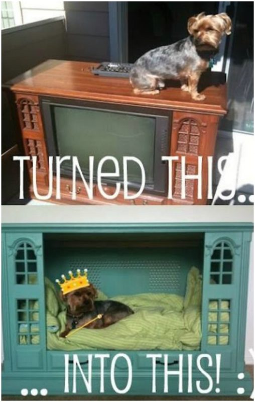 Curated visual reference: Picture Idea: 20 Easy DIY Dog Beds And Crates That Let You