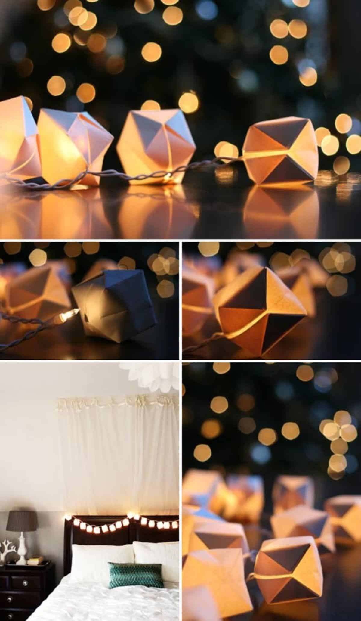 Easy DIY Origami Mini Lanterns