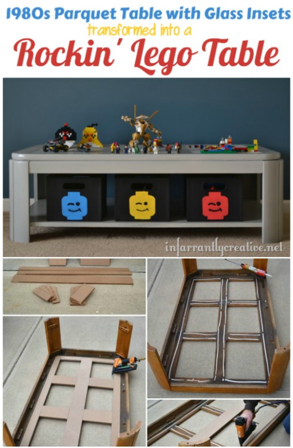 Parquet Table Lego Repurpose