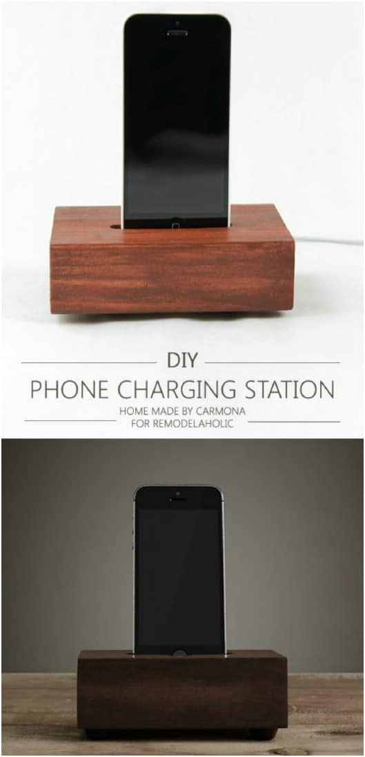 Easy Knockoff Charging Station