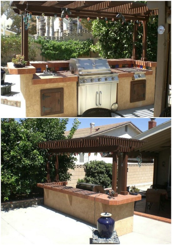 DIY Outdoor Kitchen