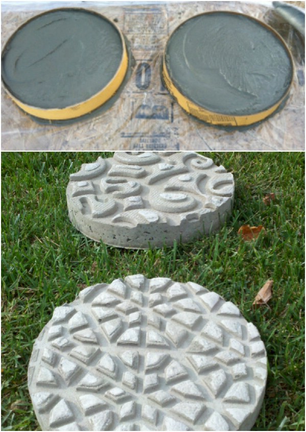 Simple Textured Stepping Stones