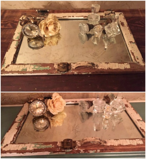 Medicine Cabinet Mirror Vanity Tray