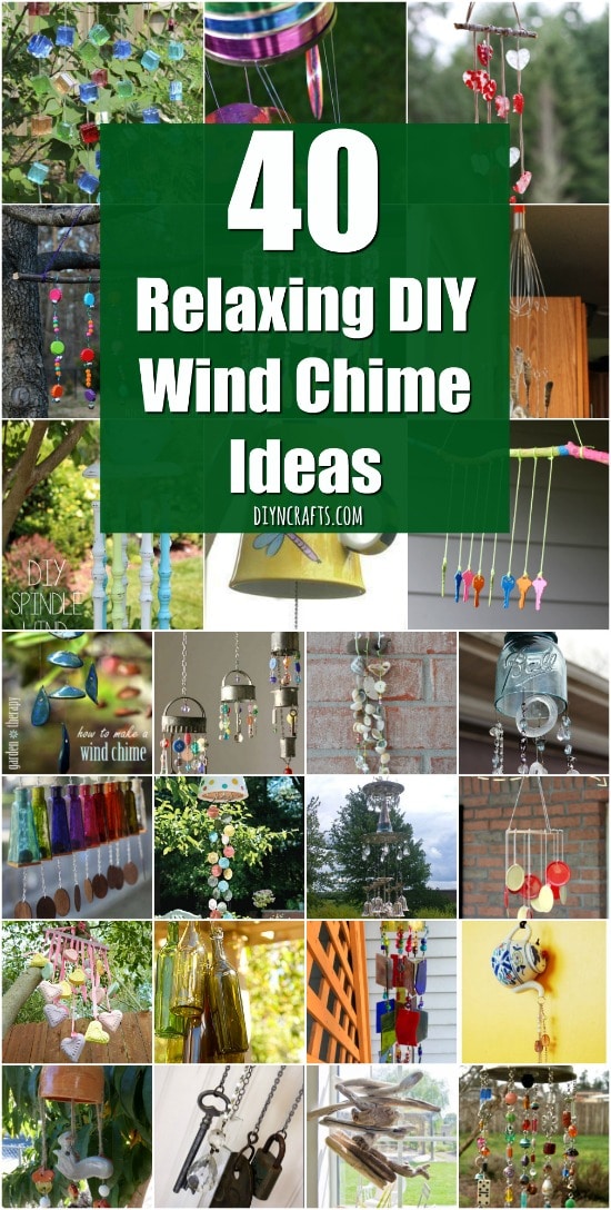 40 Relaxing Wind Chime Ideas To Fill Your Outdoors With Beautiful Sounds {Unique Ideas with Tutorial Links}